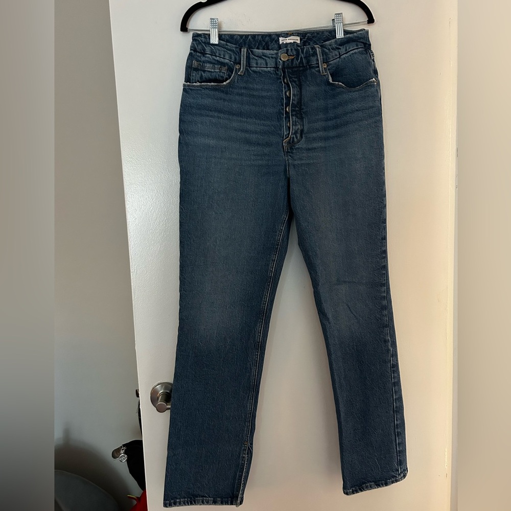 Good American Good Legs Straight Jean size 10/30
